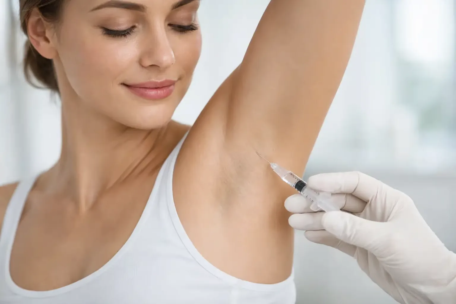 Behandlung von Achselschweiß mit Botox in Berlin